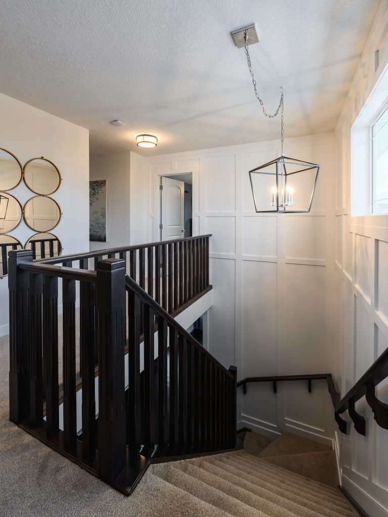 modern farmhouse staircase design
