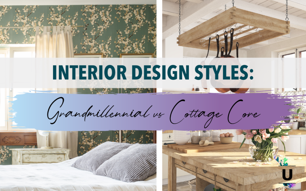Interior Design Styles: Grandmillennial vs Cottagecore