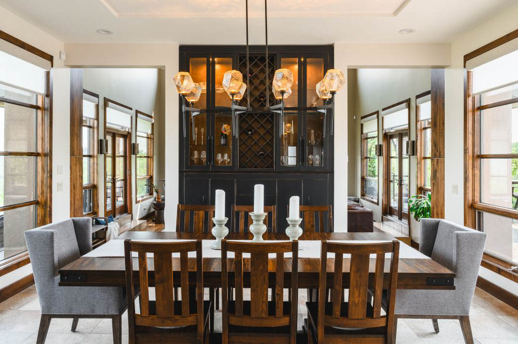 Unshelf Design DeWinton dining room