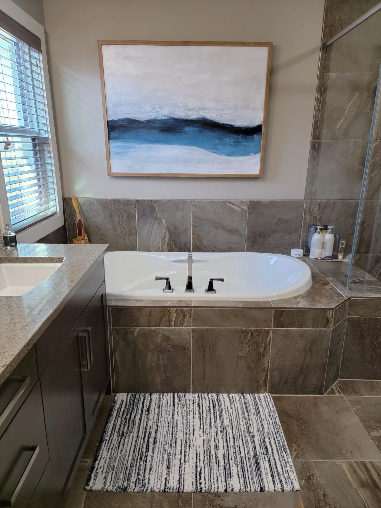 bathroom after
