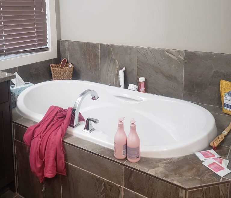 bathroom before