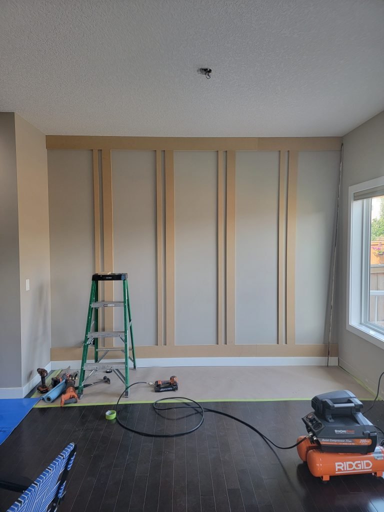 Renovation site in progress