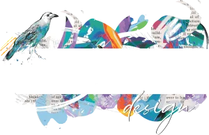 Unshelf logo white version