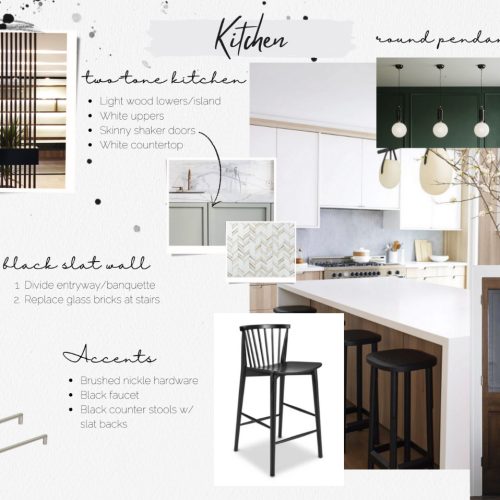kitchen moodboard