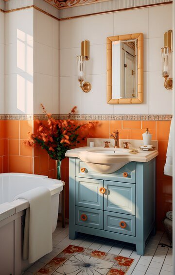 southwestern bathroom