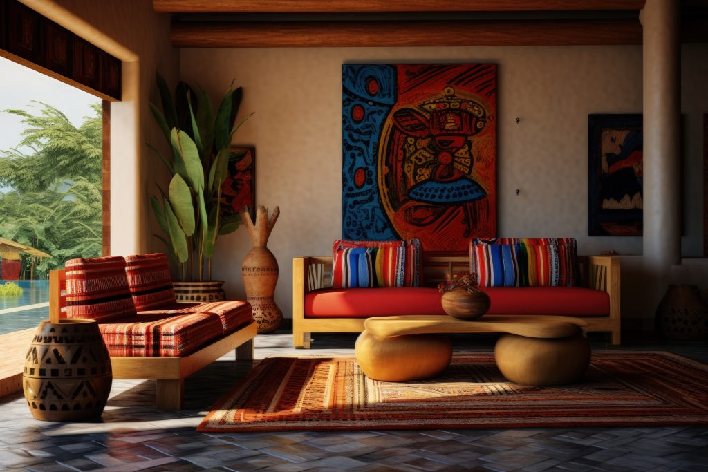 southwestern living room
