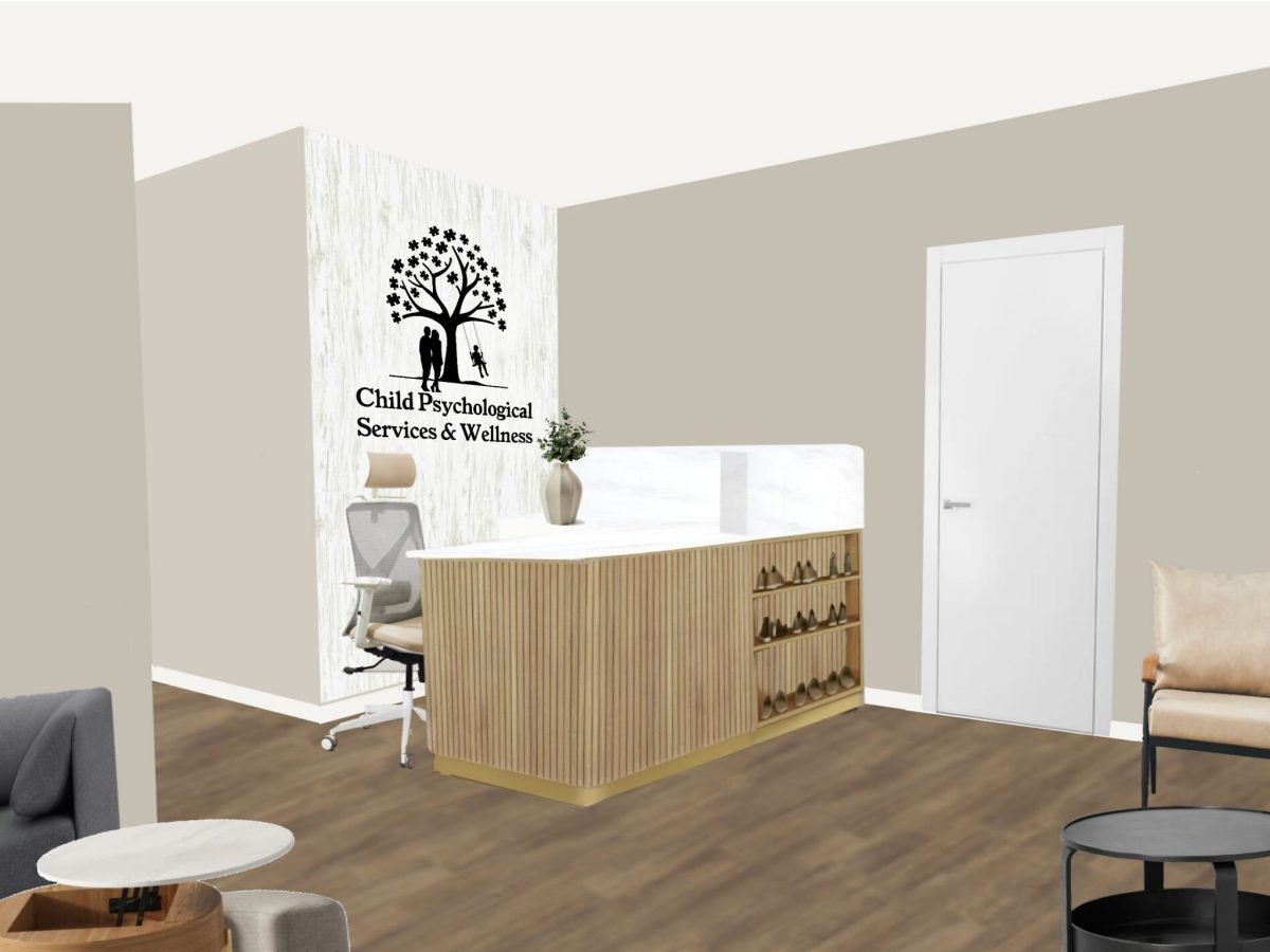this bedroom had the furniture in it already, which was styled with minmal plant decor and a white duvet cover and pillows