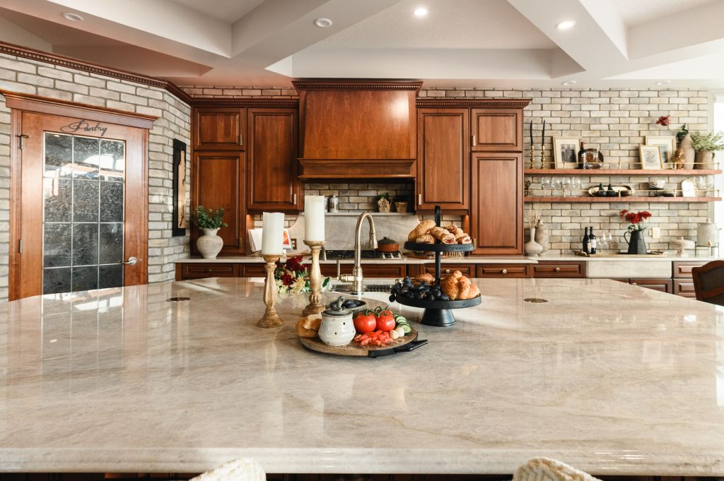 old world italian kitchen and bath renovation interior design and furnishing kitchen island unshelf design
