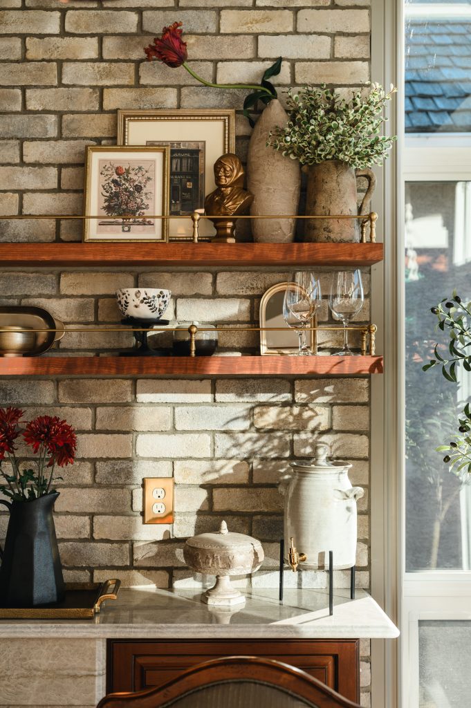 old world italian kitchen and bath renovation interior design and furnishing wine bar decor unshelf design
