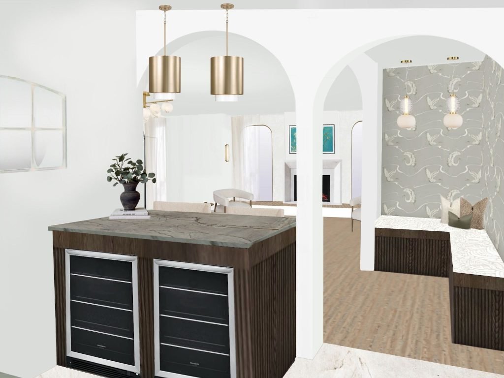 modern mountain v2 interior design and furnishing primary bedroom unshelf design