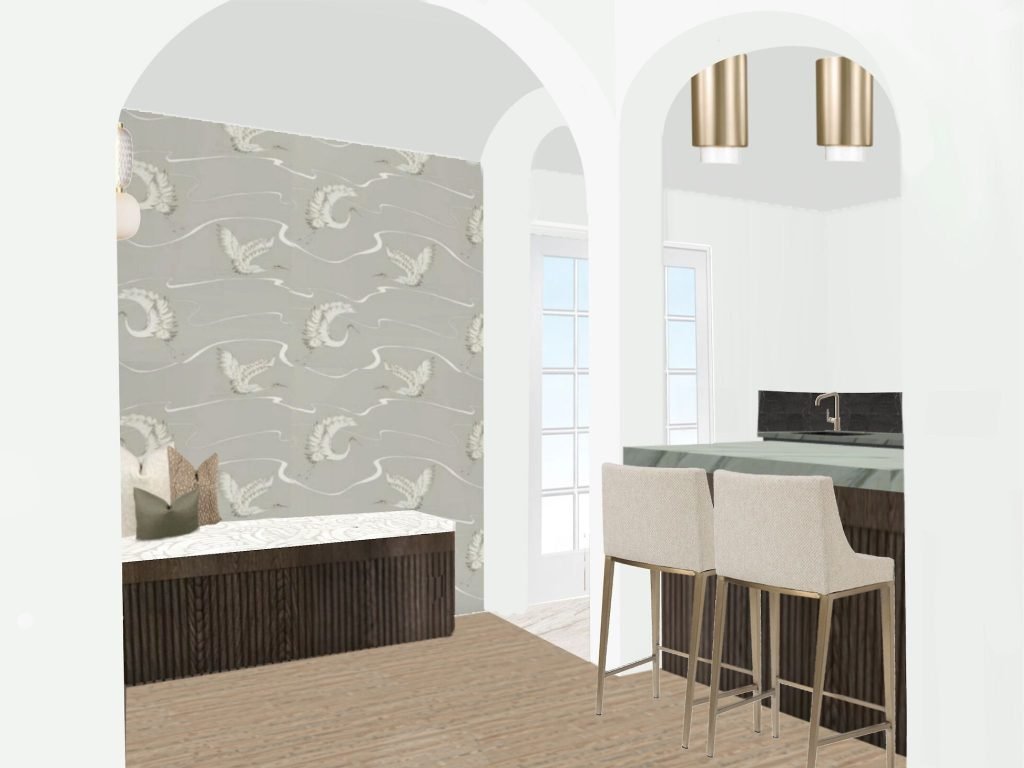 modern mountain v2 interior design and furnishing primary bedroom unshelf design