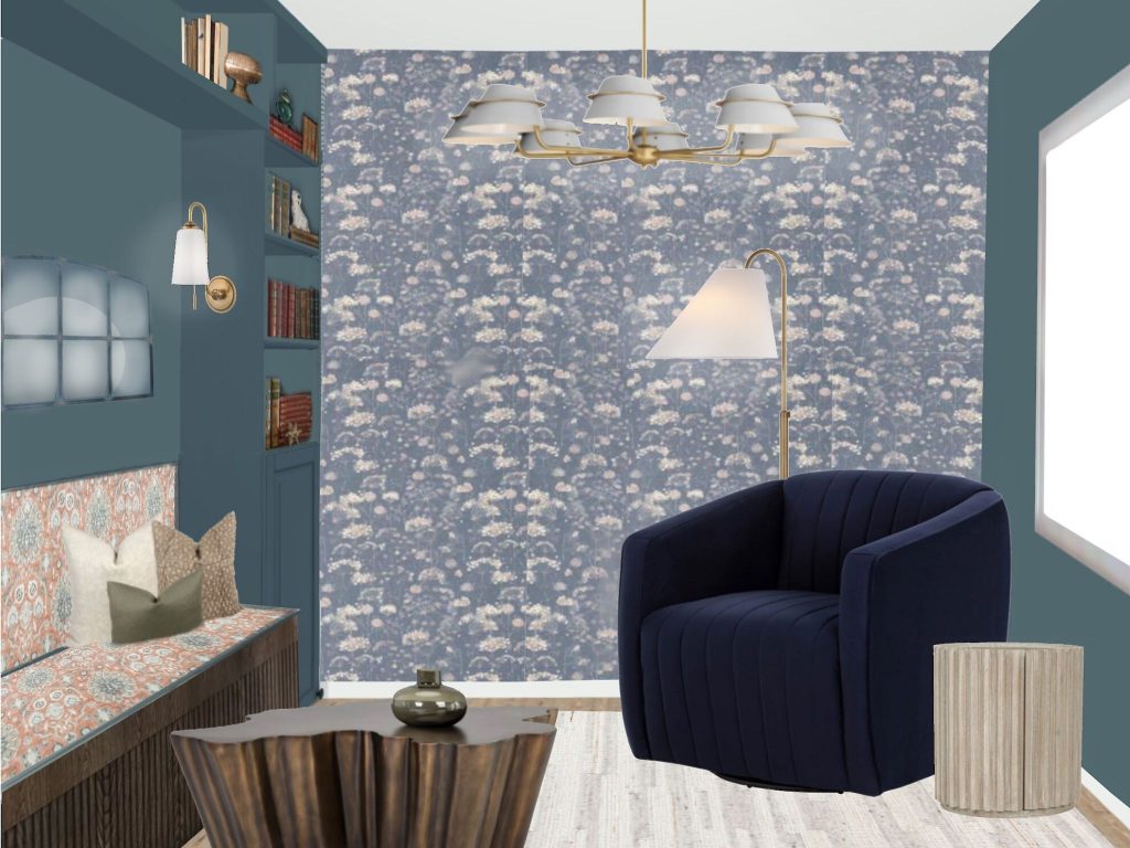 modern mountain v2 interior design and furnishing primary bedroom unshelf design