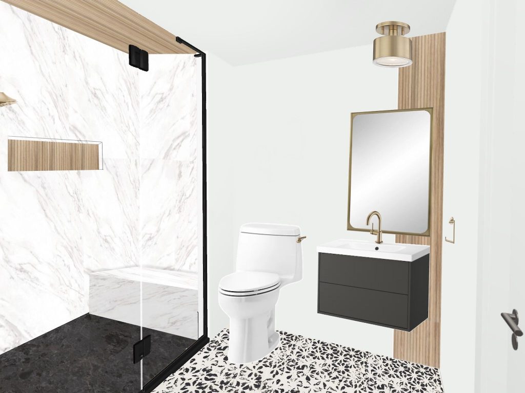 modern mountain v2 interior design and furnishing primary bedroom unshelf design