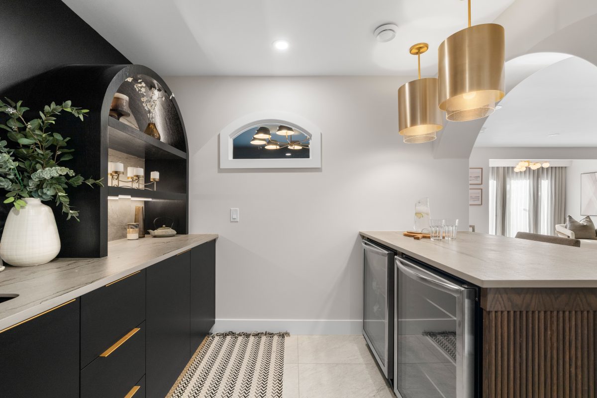 basement wellness space build out interior design and furnishing basement wet bar unshelf design