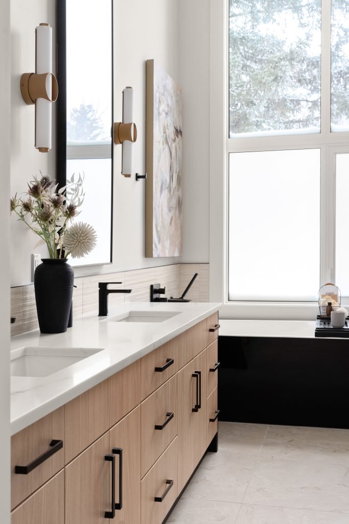 modern mountain v2 interior design and furnishing black bathtub unshelf design