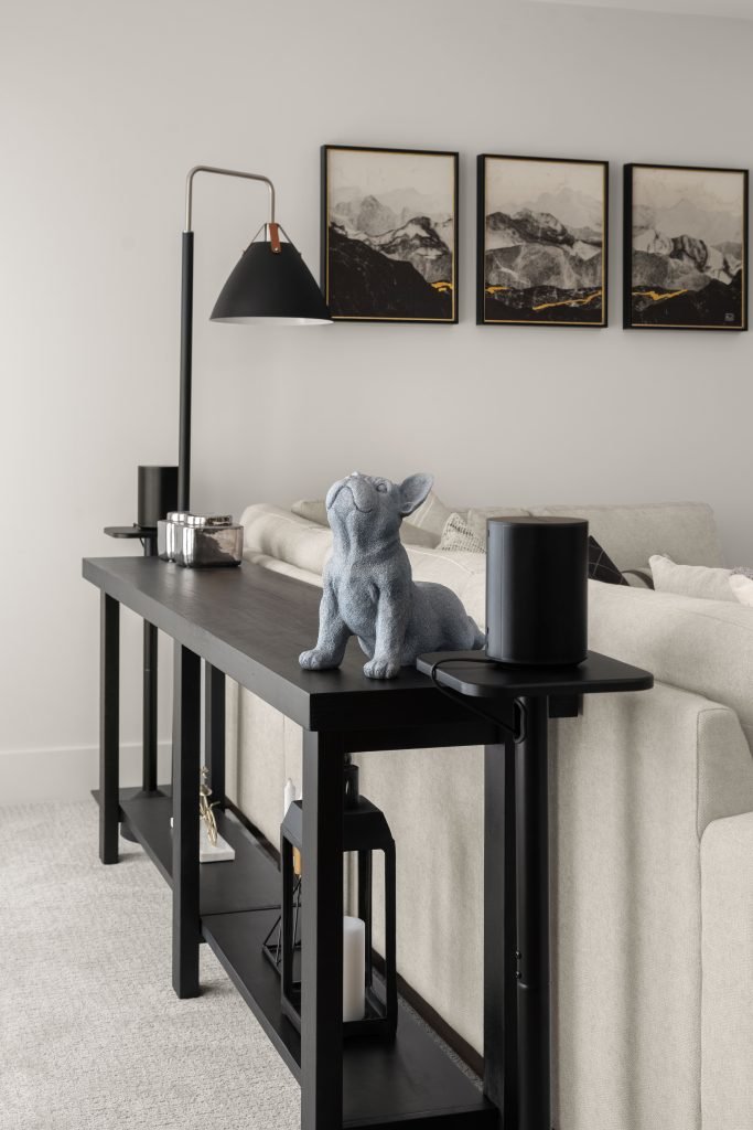modern mountain v2 interior design and furnishing styled console table unshelf design