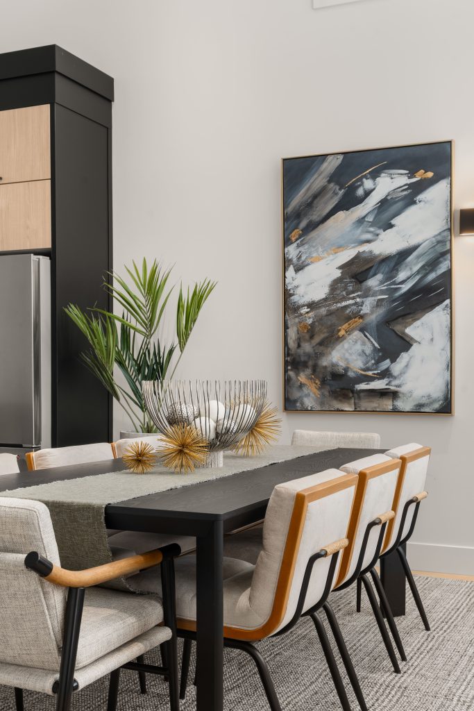 modern mountain v2 interior design and furnishing styled dining table unshelf design