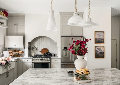 Modern English Home with Victorian-Inspired Kitchen